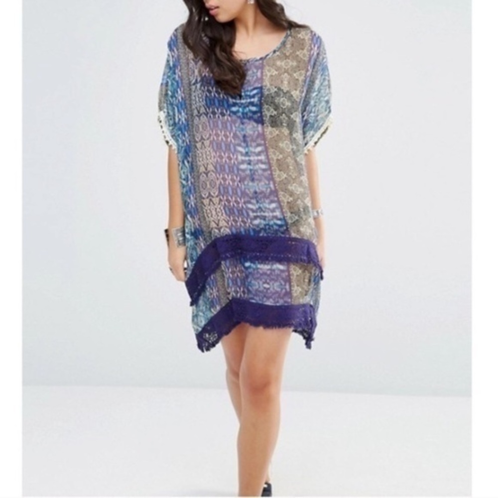 Gypsy 05 Silk Hi-Low Beach Dress Coverup BRAND NEW